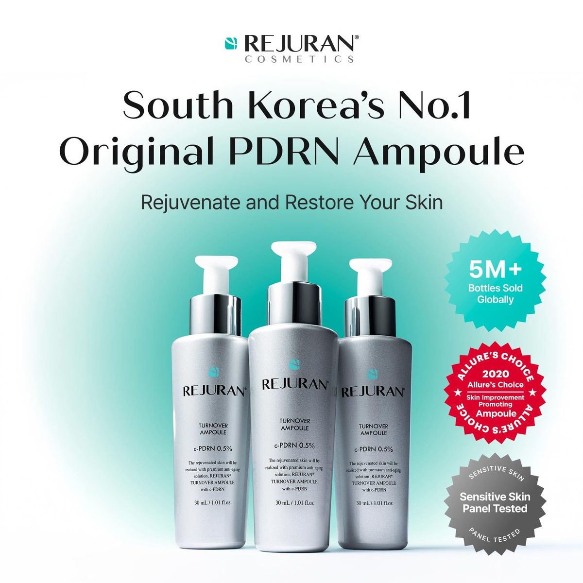 REJURAN Turnover Ampoule — in use