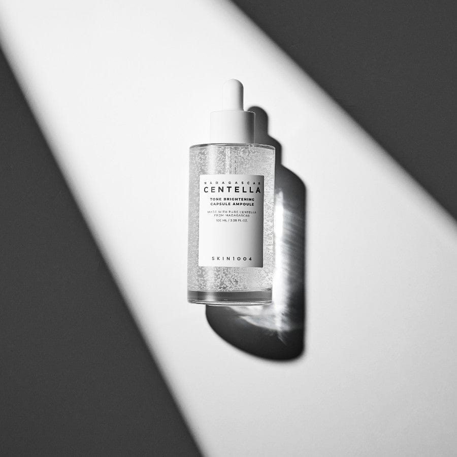 SKIN1004 Madagascar Centella Tone Brightening Capsule Ampoule — in use