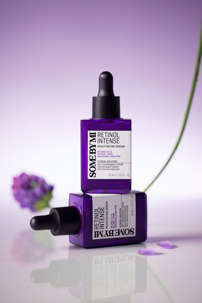 Some By Mi Retinol Intense Reactivating Serum — in use